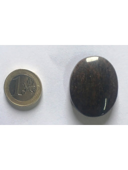 Naturstein Oval Blauer Venturin 3,5cm bis 4,5cm