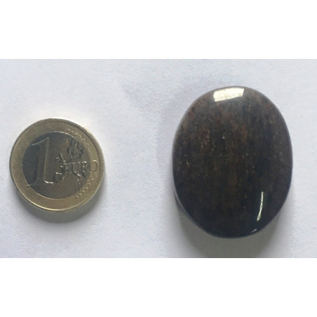 Naturstein Oval Blauer Venturin 3,5cm bis 4,5cm