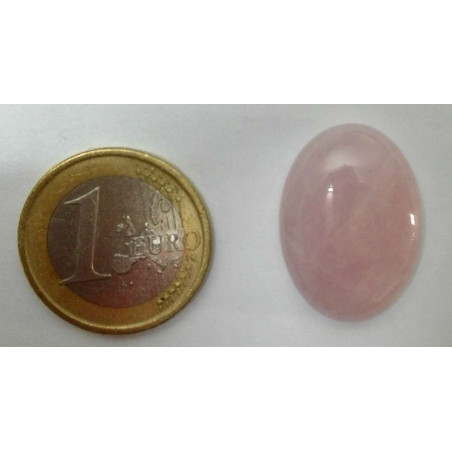 Naturstein Oval RosenQuarz 3,5cm bis 4,5cm