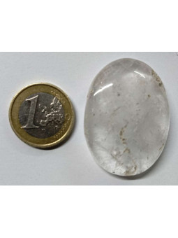 Naturstein Oval QuarzKristall 3,5cm bis 4,5cm