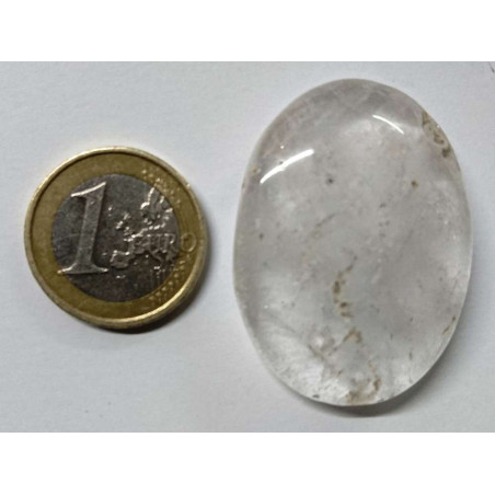 Naturstein Oval QuarzKristall 3,5cm bis 4,5cm