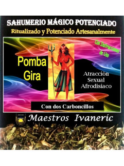 Pomba Gira Holzkohle Holzkohle Magischeskal duftendes Räucherung