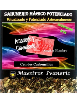 Magischer Zweck duftendes Holzkohle Gebunden und mit Holzkohle gespickt