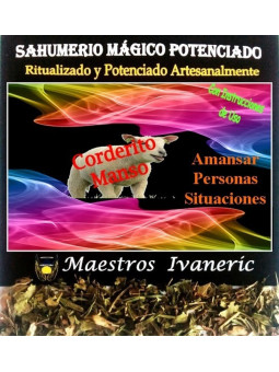 Magische  Sahumerium des Zweckes Zahmes Lämmchen