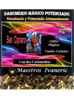 Magisches Sühnekohle Heilige Cyprian Kohle duftendesr Weihrauch