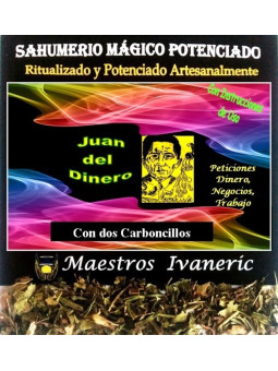 Magische Zweck Holzkohle Holzkohle Johannes des Gelds Magie duftendes Weihrauch