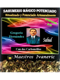 Magischer Zweck Holzkohle duftendes Weihrauch Jose Gregorio Hernandez