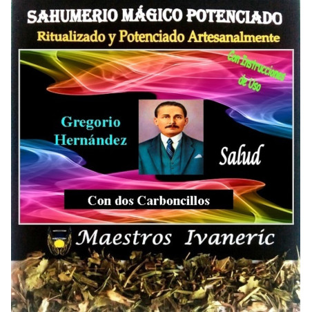 Magischer Zweck Holzkohle duftendes Weihrauch Jose Gregorio Hernandez