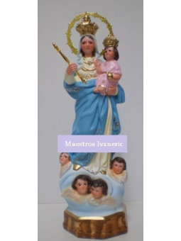 Bild der Weißen Jungfrau. 25cm