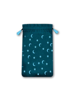 Mond und Sterne Tarot-Tasche Mini, 14cm X 9cm