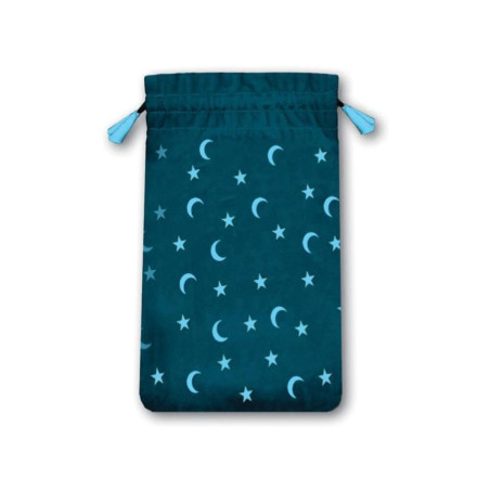 Mond und Sterne Tarot-Tasche Mini, 14cm X 9cm