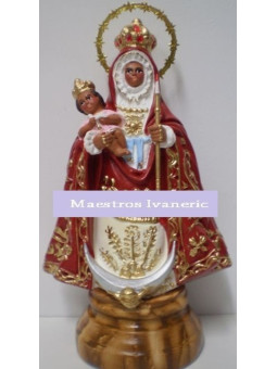 Bild der Jungfrau von Candelaria. 20cm