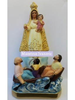 Jungfrau der Barmherzigkeit von El Cobre. 20 cm.