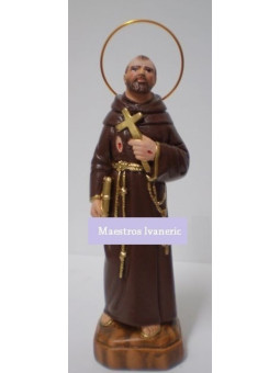 Bild des Heiligen Franz von Assisi. 15cm