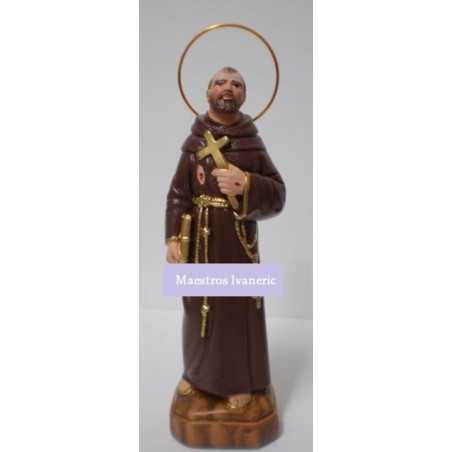 Bild des Heiligen Franz von Assisi. 25cm