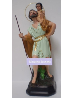 Bild Heiliger Christophorus. 27cm