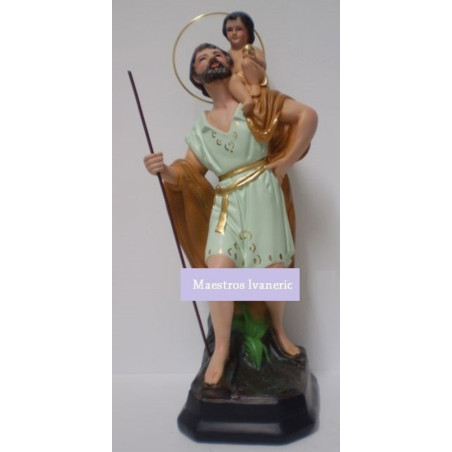 Bild Heiliger Christophorus. 27cm