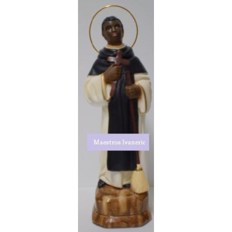 Bild Heiligekt Martin de Porres. 25cm