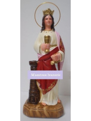 Bild der Heiligen Barbara. 25cm
