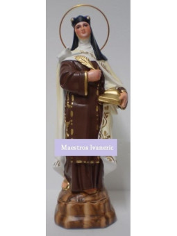 Bild der Heiligen Teresa von Avila. 25cm