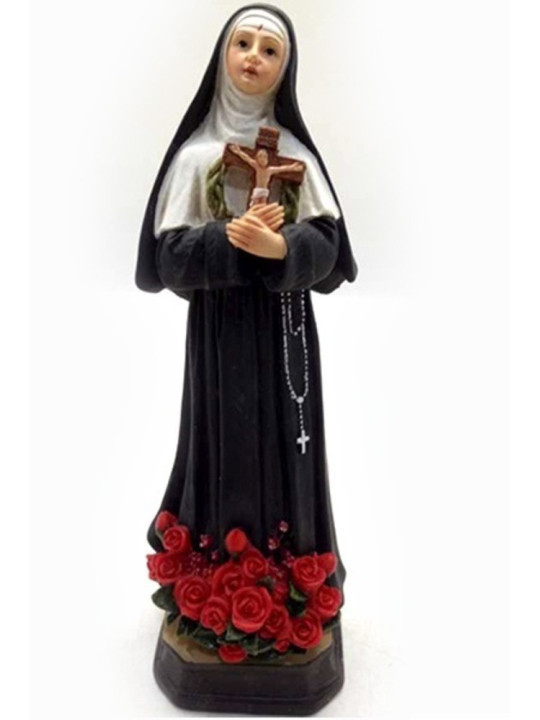 Bild der Heiligen Rita aus Kunstharz 20cm