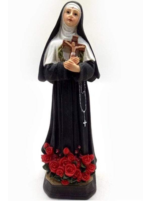 Bild der Heiligen Rita aus Kunstharz 20cm