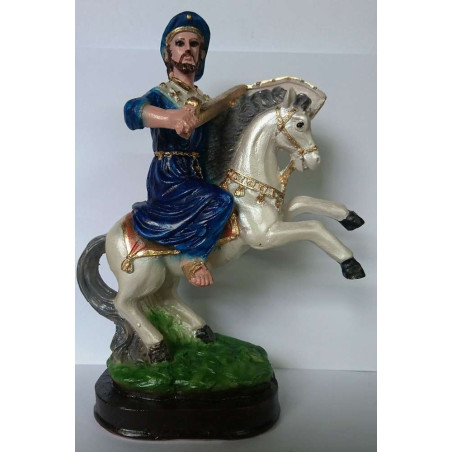 Handgefertigte Harzstatue des Heiligen Apostels Jakobus 22 cm