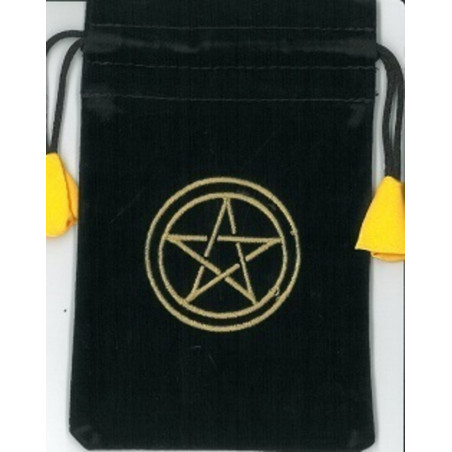 Pentagramm-Tarot-Tasche Mini, 14cm X 9cm
