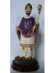 Handgefertigte Harz Statue Saint Cyprian 22 Zentimeter