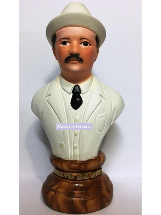 Büste Dr. Jose Gregorio Hernandez Blanco. 15cm