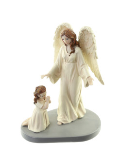 Schutzengel Göttliche Mutter. 22,5 cm hoch x 18 cm breit.