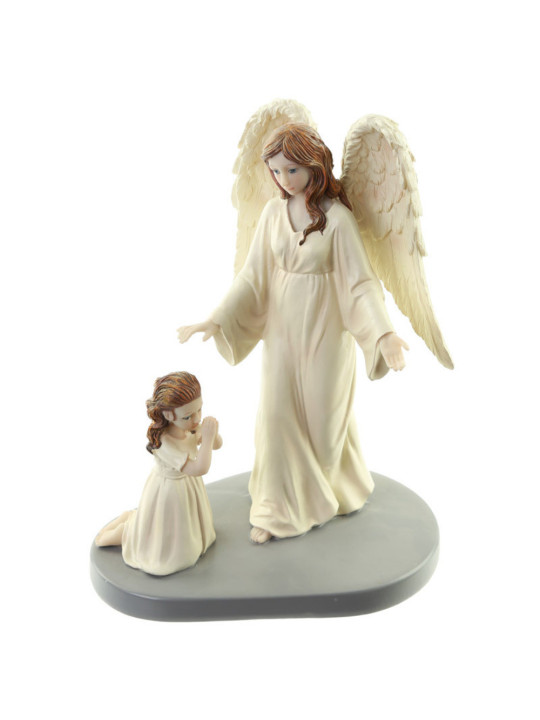 Schutzengel Göttliche Mutter. 22,5 cm hoch x 18 cm breit.