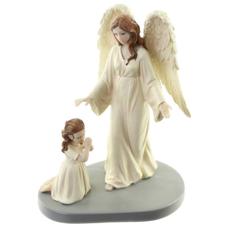 Schutzengel Göttliche Mutter. 22,5 cm hoch x 18 cm breit.