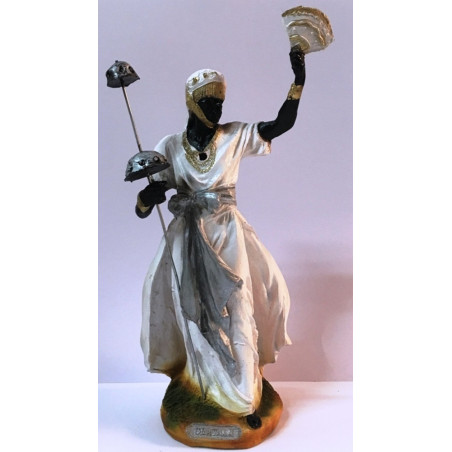 Handwerk Bild in Obatala Harz 25 Zentimeter