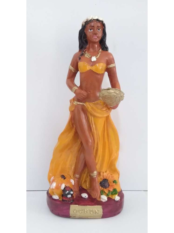 20 Zentimeter Oshun Harz Handmade Bild