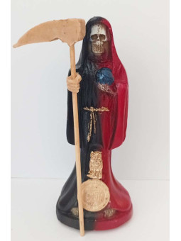 Bild Resin Heiliger Tod Rot/Schwarz 15x7