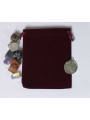 Amulett-Aufbewahrungsbeutel, Talismane Rot 12cm x 10cm