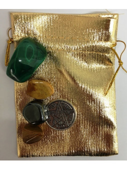 Angebot Pack 50 Einheiten Amulett Aufbewahrungstasche, Talismane Golden 12cm x 9cm