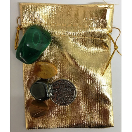 Angebot Pack 50 Einheiten Amulett Aufbewahrungstasche, Talismane Golden 12cm x 9cm