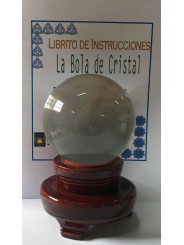 Bola Cristal 80 mit Holzständer und GebrauchHeiligeweisung