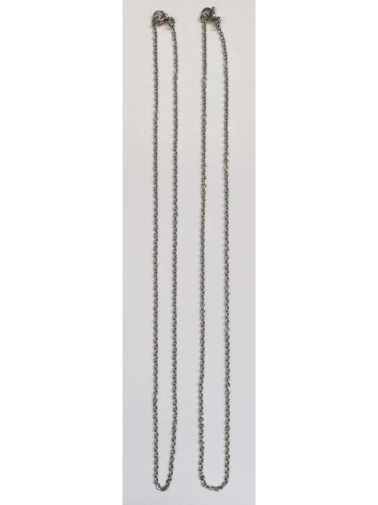 Edelstahlkette 45cm