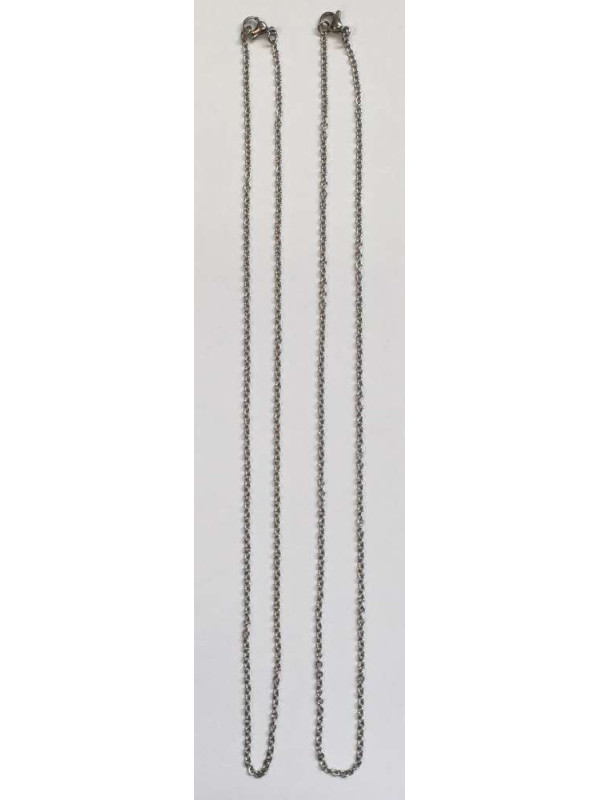 Edelstahlkette 45cm