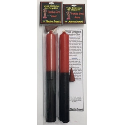 Speziell Potenzierte Kerze mit Pomba Gira Gebet. Liebe