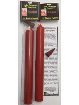 Sonderstrom-Kerze mit Verzweiflungsgebet.