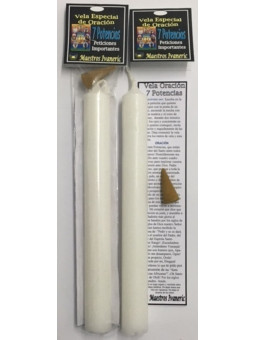 Spezial-Kerze mit Gebet und 7 Kräften