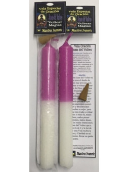 Besondere Kraftkerze mit Gebet des Johannes der Wendung