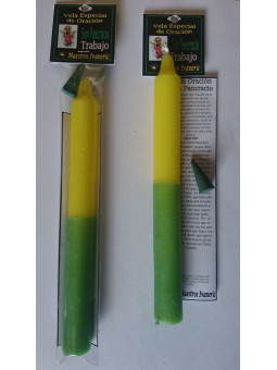 Spezial-Kraftkerze mit Gebet Heiliger Pancrazio, Arbeit