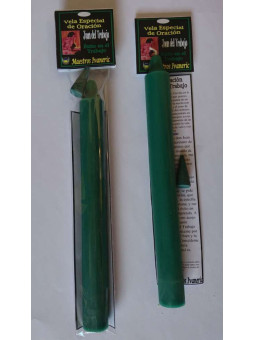 Sonderkerze mit Johannes von der Arbeit Gebet