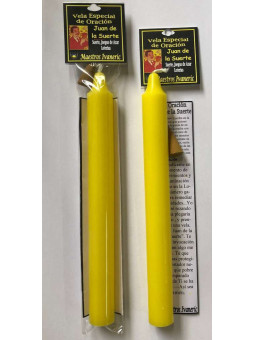 Spezial-Kraftkerze mit Johannes-vom-Glück-Gebet