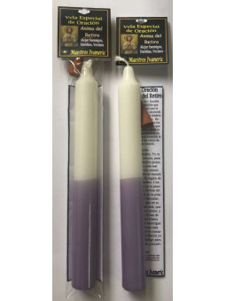 Spezielle Kraftkerze mit Anima-Gebet der Exerzitien